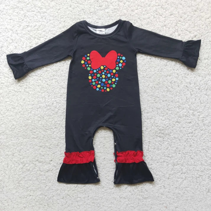 Minnie Romper with bow