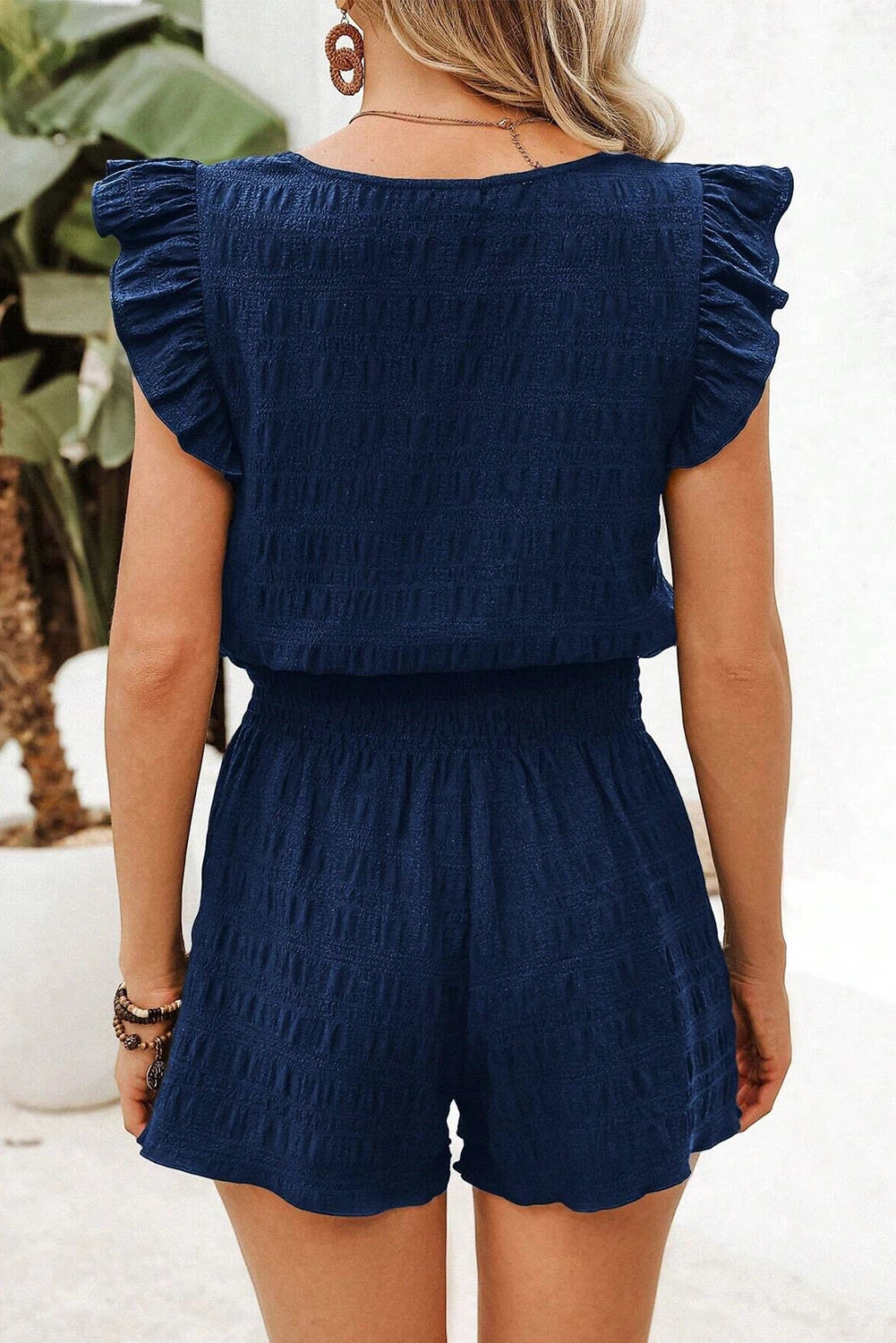 High Waist Shorts Set