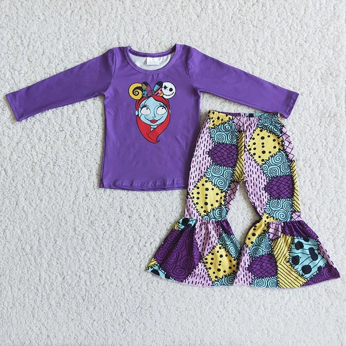 Sally Halloween Set with bow