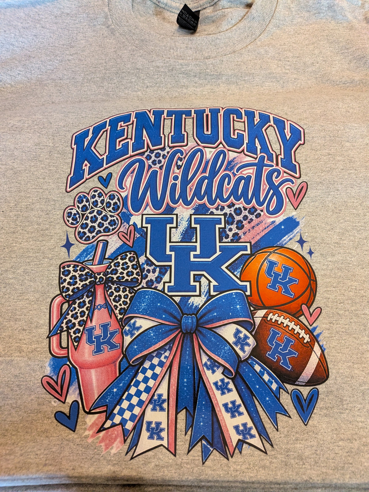 KY Wildcats Pink Design Tshirt