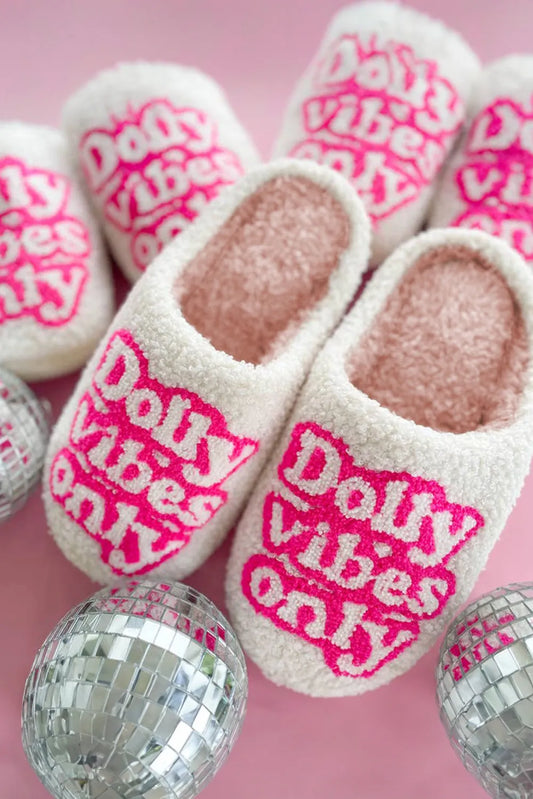 "Dolly Vibes Only" House Shoes