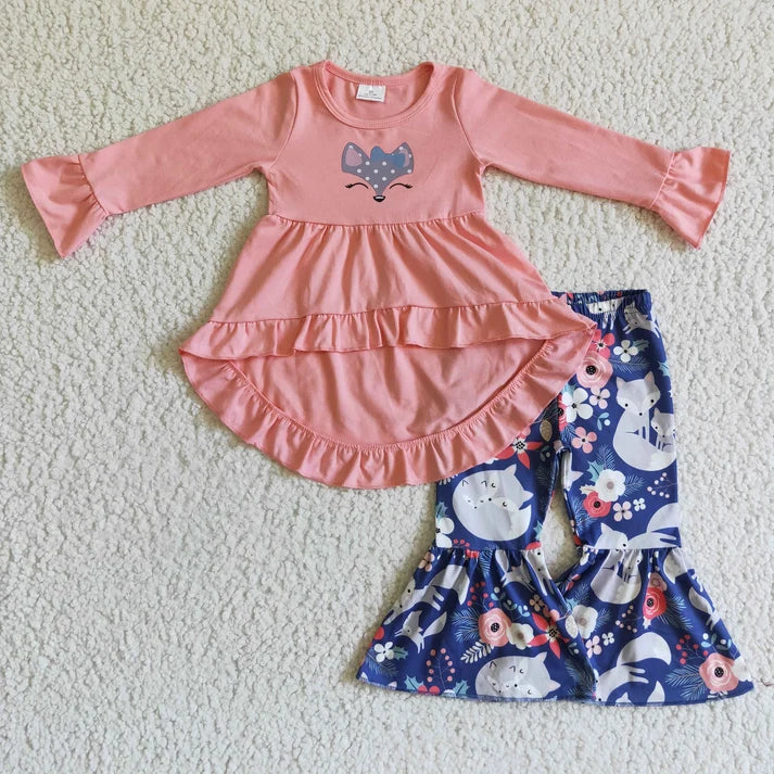 Fox Boutique Set with bow