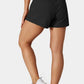 Ladies athletic shorts with Pocket