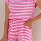 Pink Stripe Summer Set