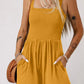 Womens MUSTARD Romper