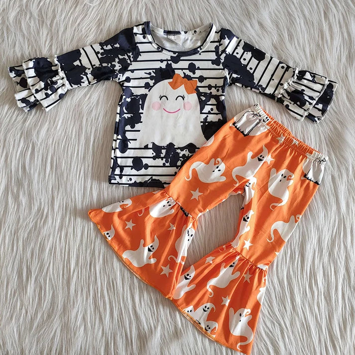 Halloween Ghost Set with bow