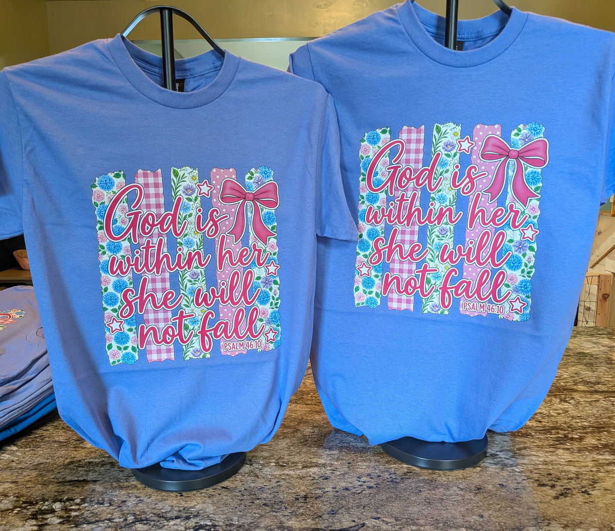 "God is with her" TShirt