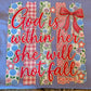 "God is with her" TShirt