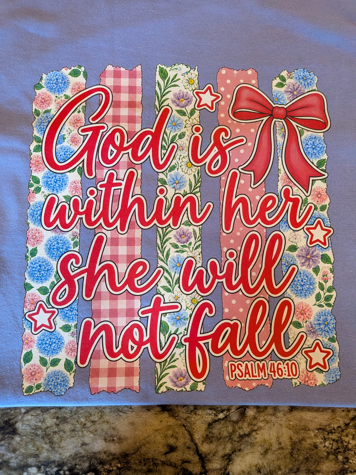 "God is with her" TShirt