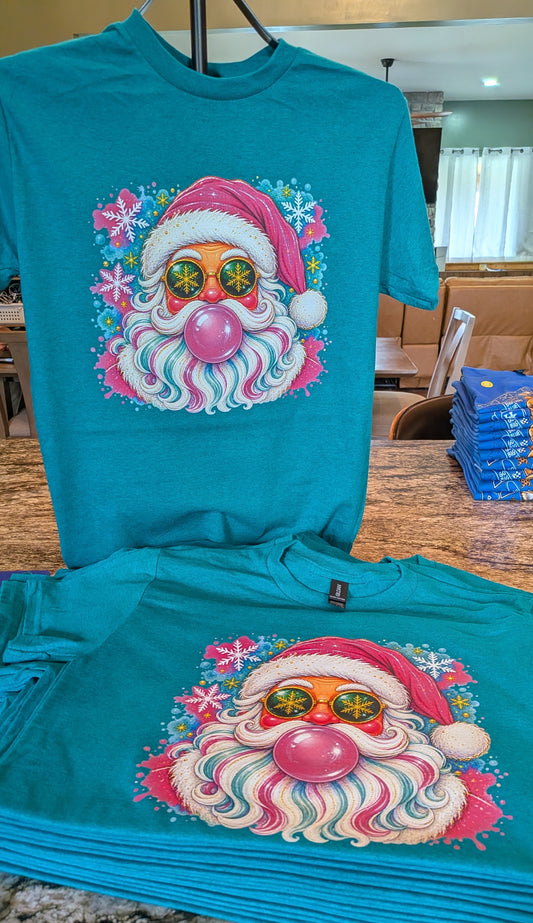 Snowflake Glasses Santa
