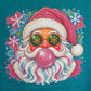 Snowflake Glasses Santa