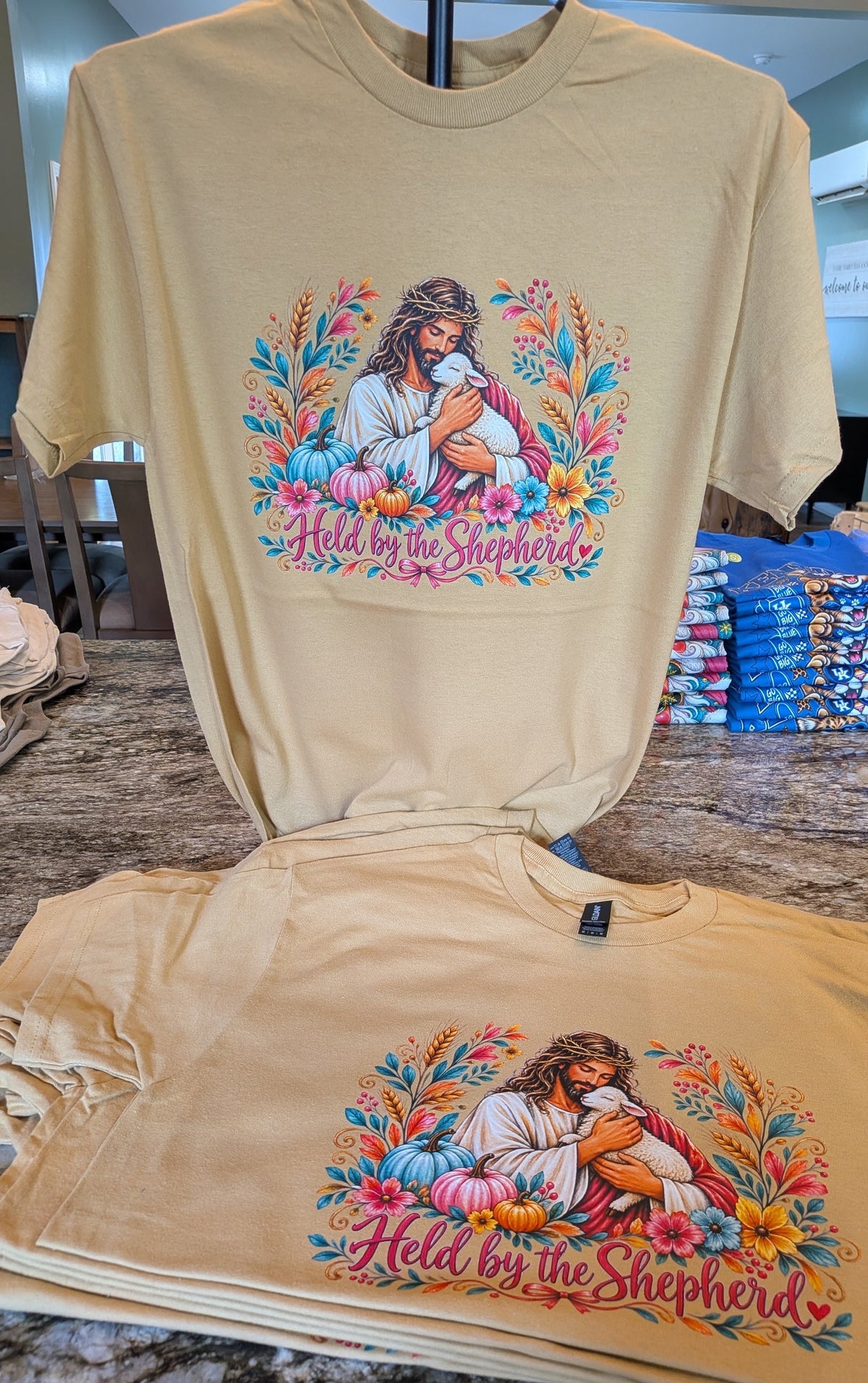"Held By the Shepherd" Tshirt