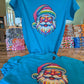 Neon Rainbow Santa