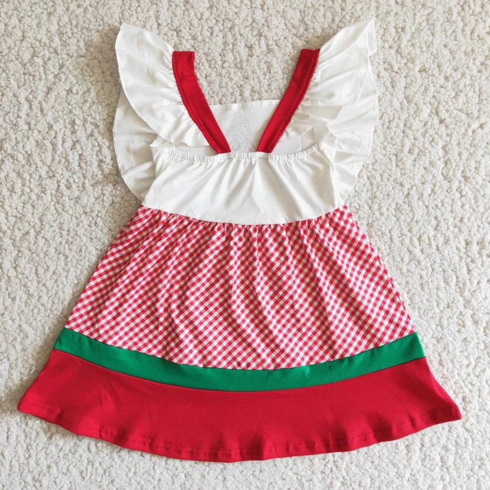 Christmas Tree Dress with bow