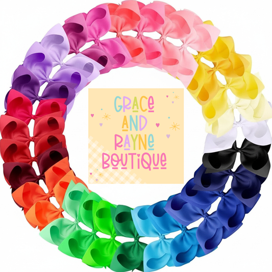 6" Bows (Single or a Set)