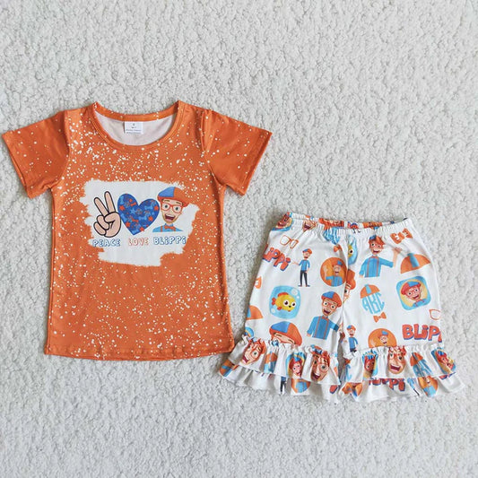Blippi Shorts Set