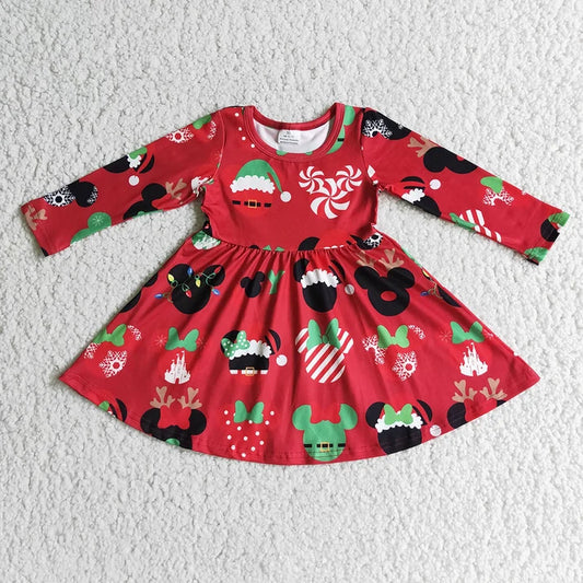 Disney Christmas Dress with bow