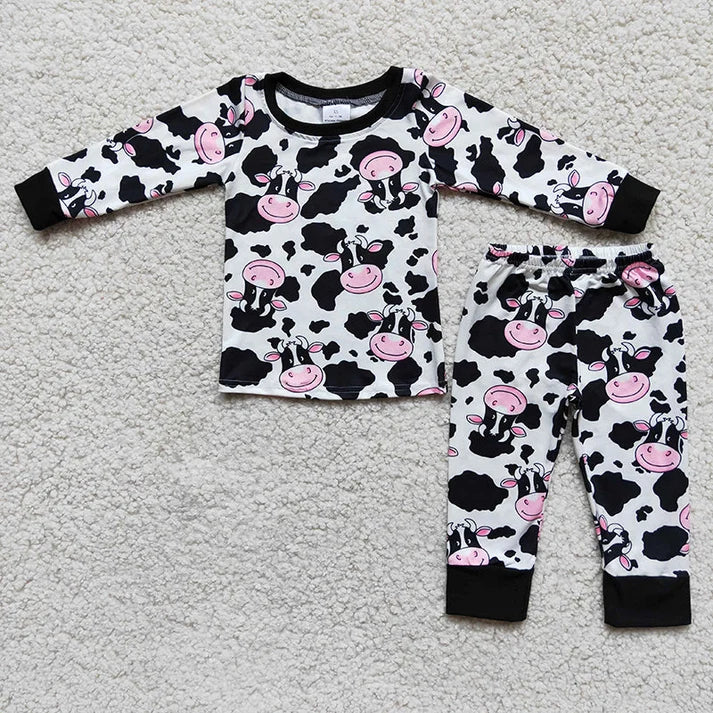 Cow Print Pajamas