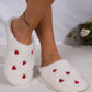 Heart Shaped House Shoes