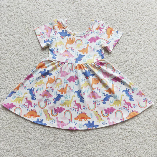 Girls Dinosaur Dress