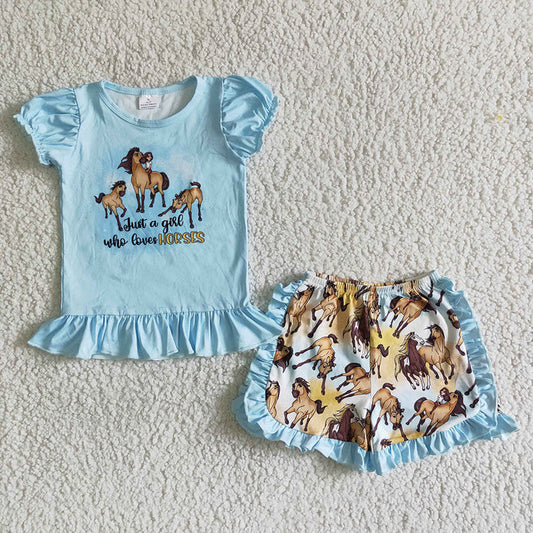 "Just A Girl Who Loves Horses" Set