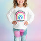 Rainbow girls 2pc Set and bow