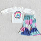 Rainbow girls 2pc Set and bow