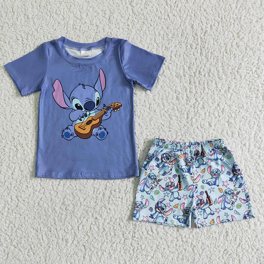 Stitch Shorts set