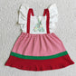 Christmas Tree Dress with bow