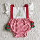 Christmas Tree Romper with bow